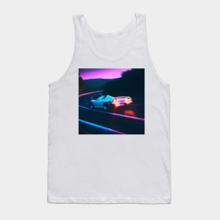 Driving through the mountains Tank Top